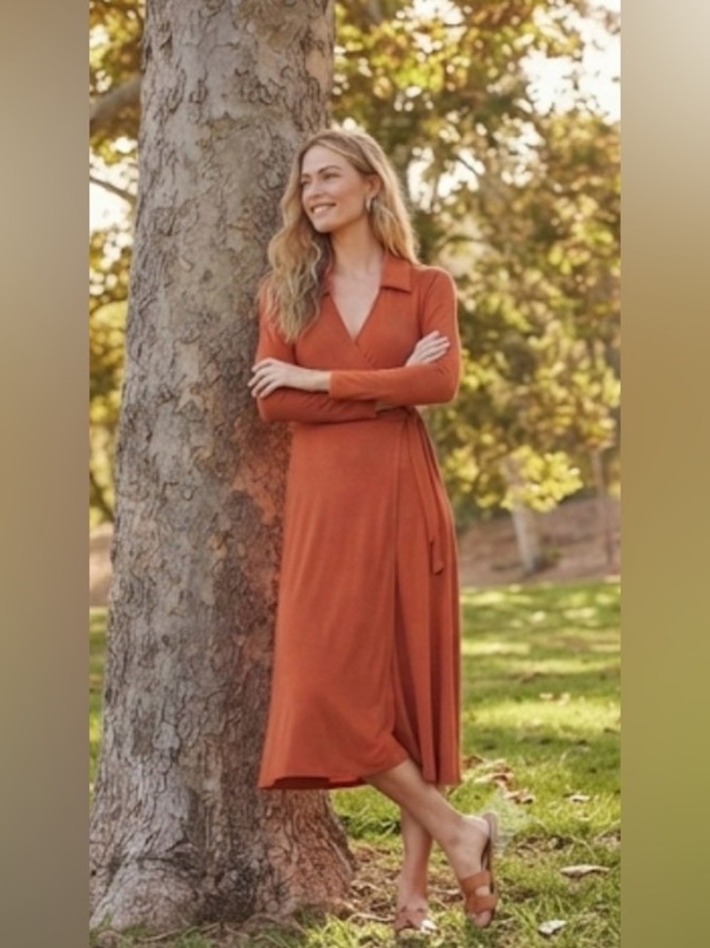 ASOS Faux Wrap Dress Size 6